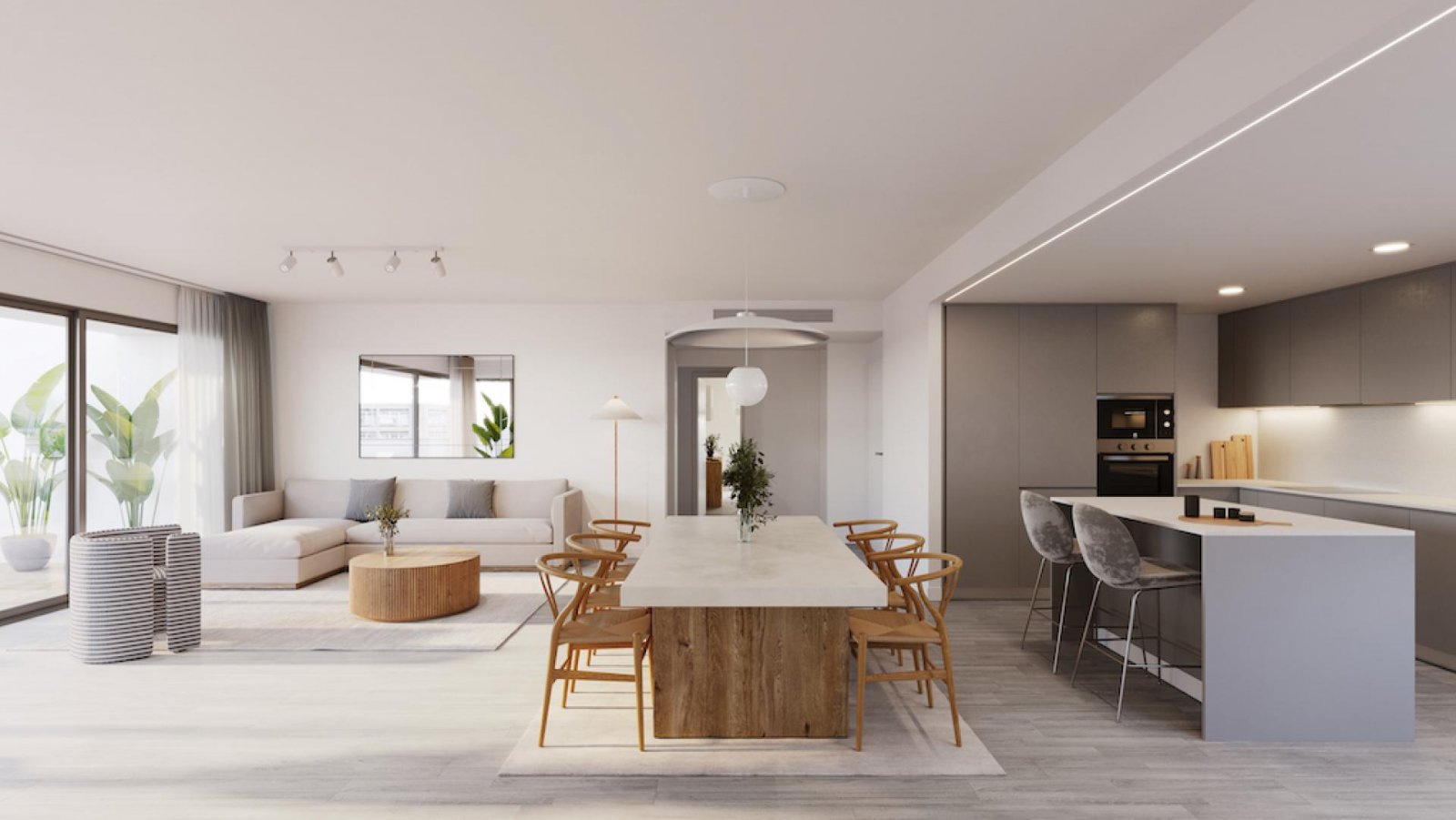 Modernes Hafen-Apartment mit Meerblick & Terrasse
