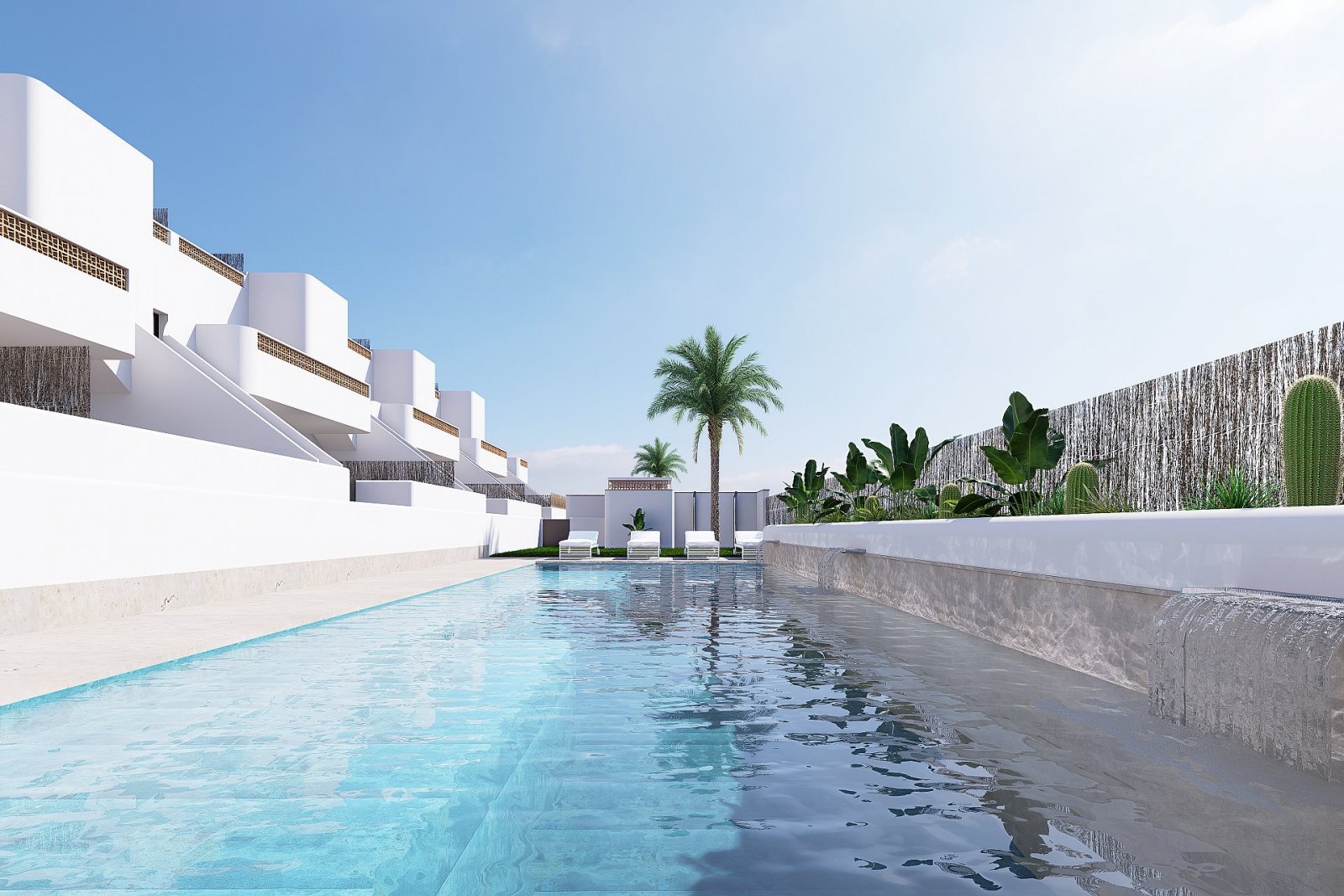 Ibiza-Style Apartment mit Garten & Pool in Dolores