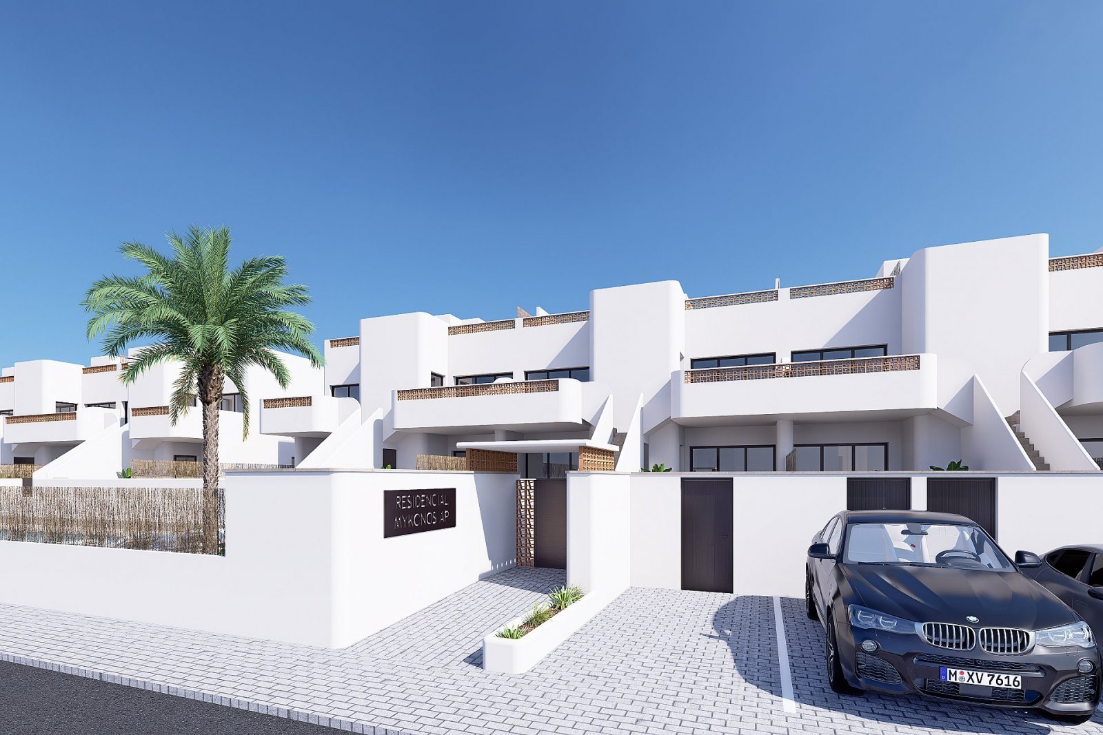 Ibiza-Style Apartment mit Garten & Pool in Dolores