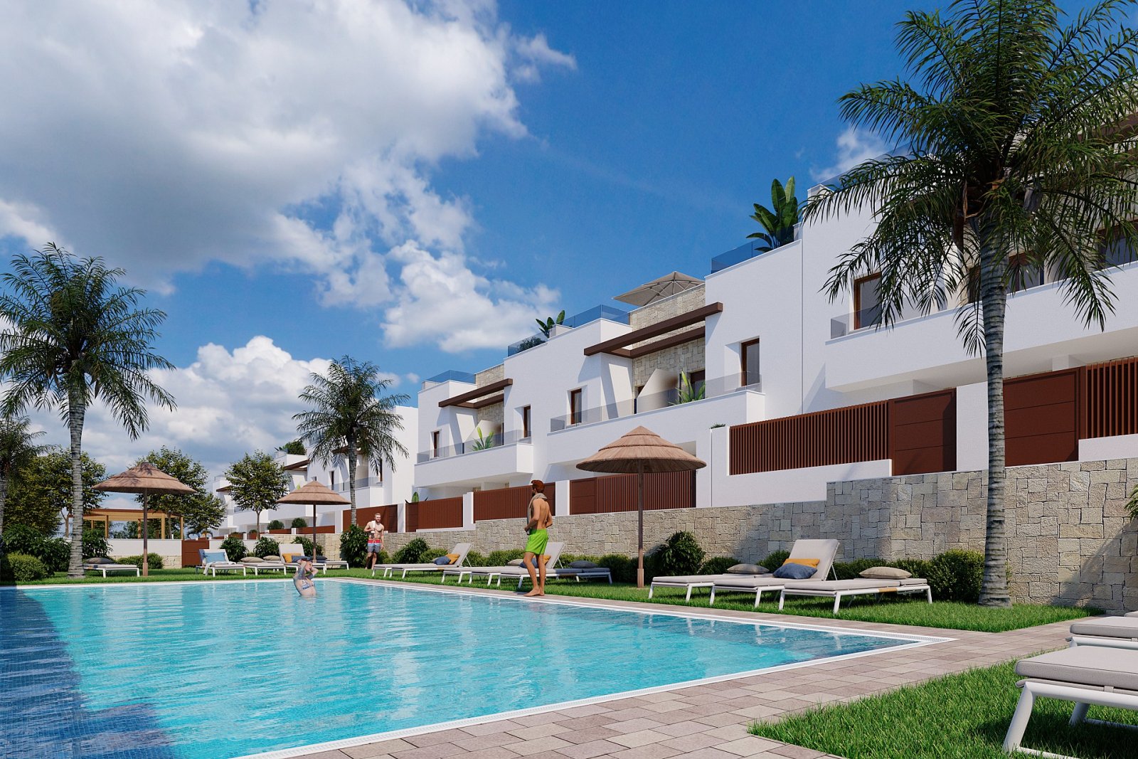 Traumhafte Villa mit Terrasse, Pool und Golfambiente