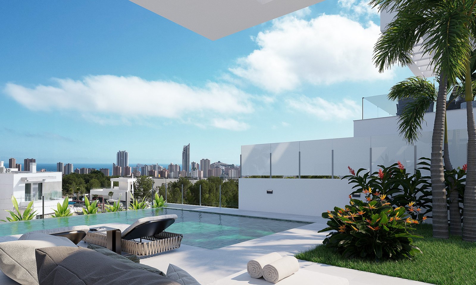 Finestrat: Exklusive Villa mit Panoramablick 