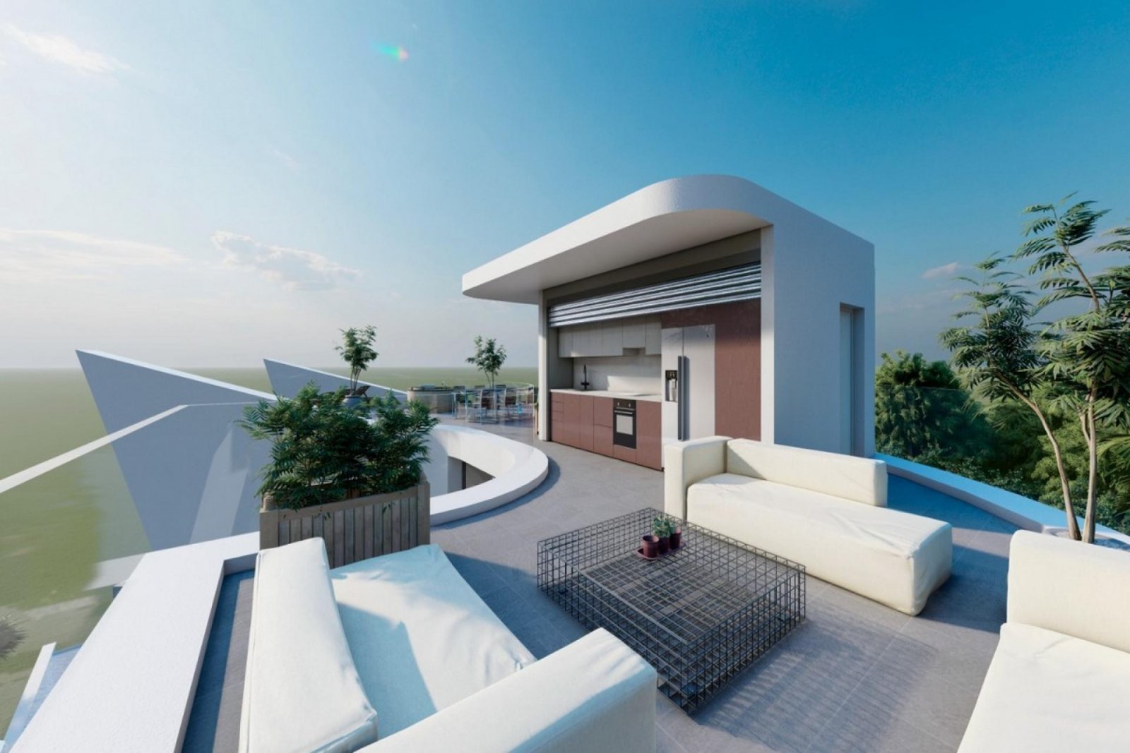 Moderne Villa mit Infinity-Pool und gehobener Ausstattung