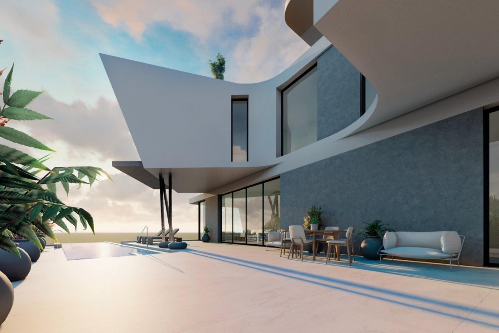 Moderne Villa mit Infinity-Pool und gehobener Ausstattung