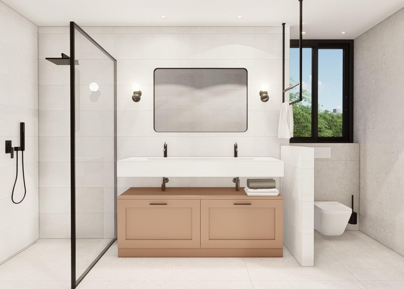 Moderne Villen mit privatem Pool und Solarium