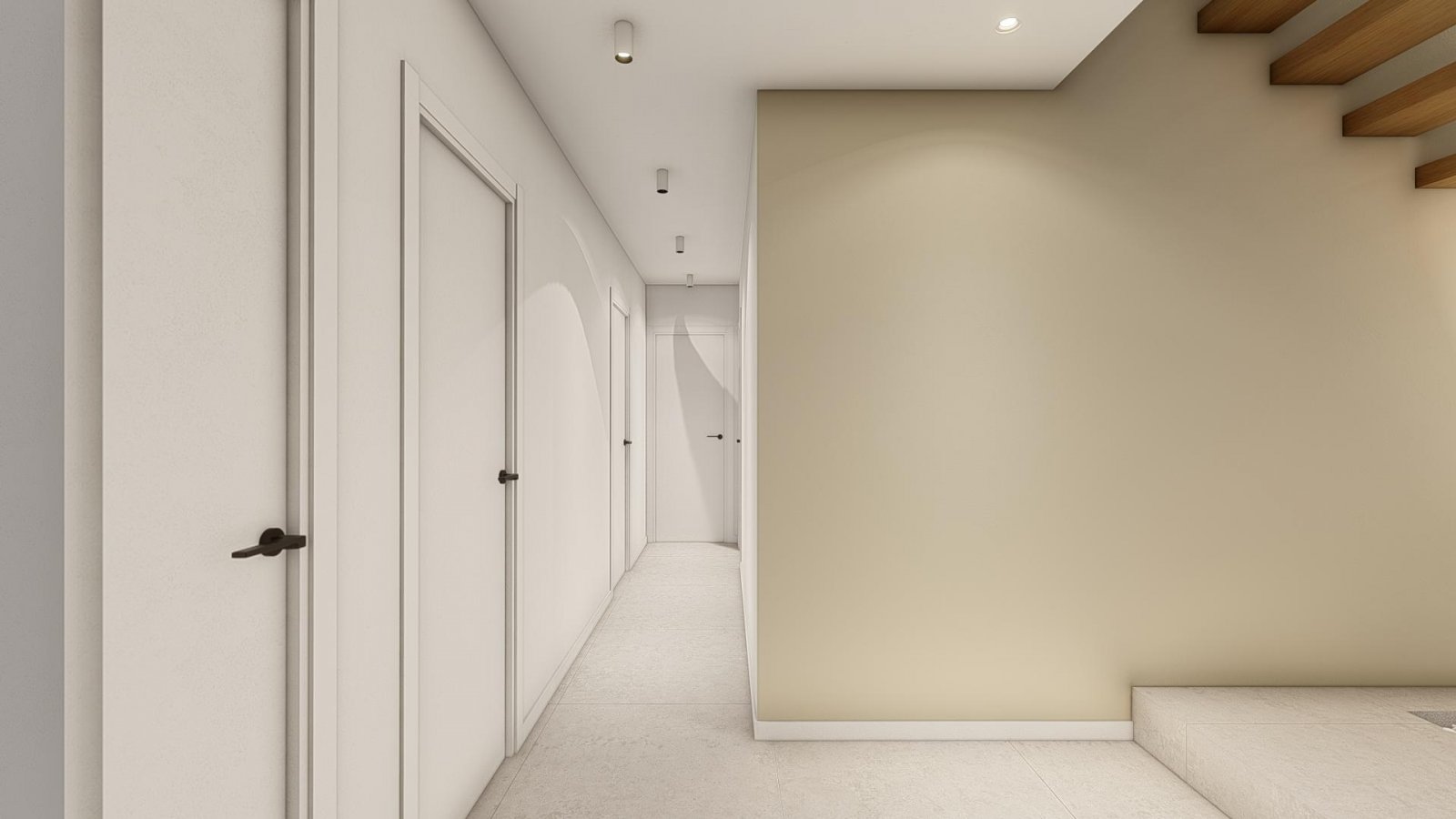 Moderne Villen mit privatem Pool und Solarium