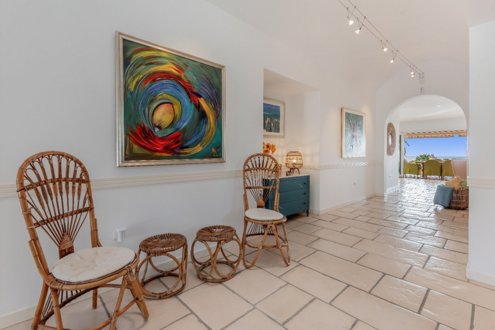 Mediterrane Luxusvilla mit spektakulärem Meerblick