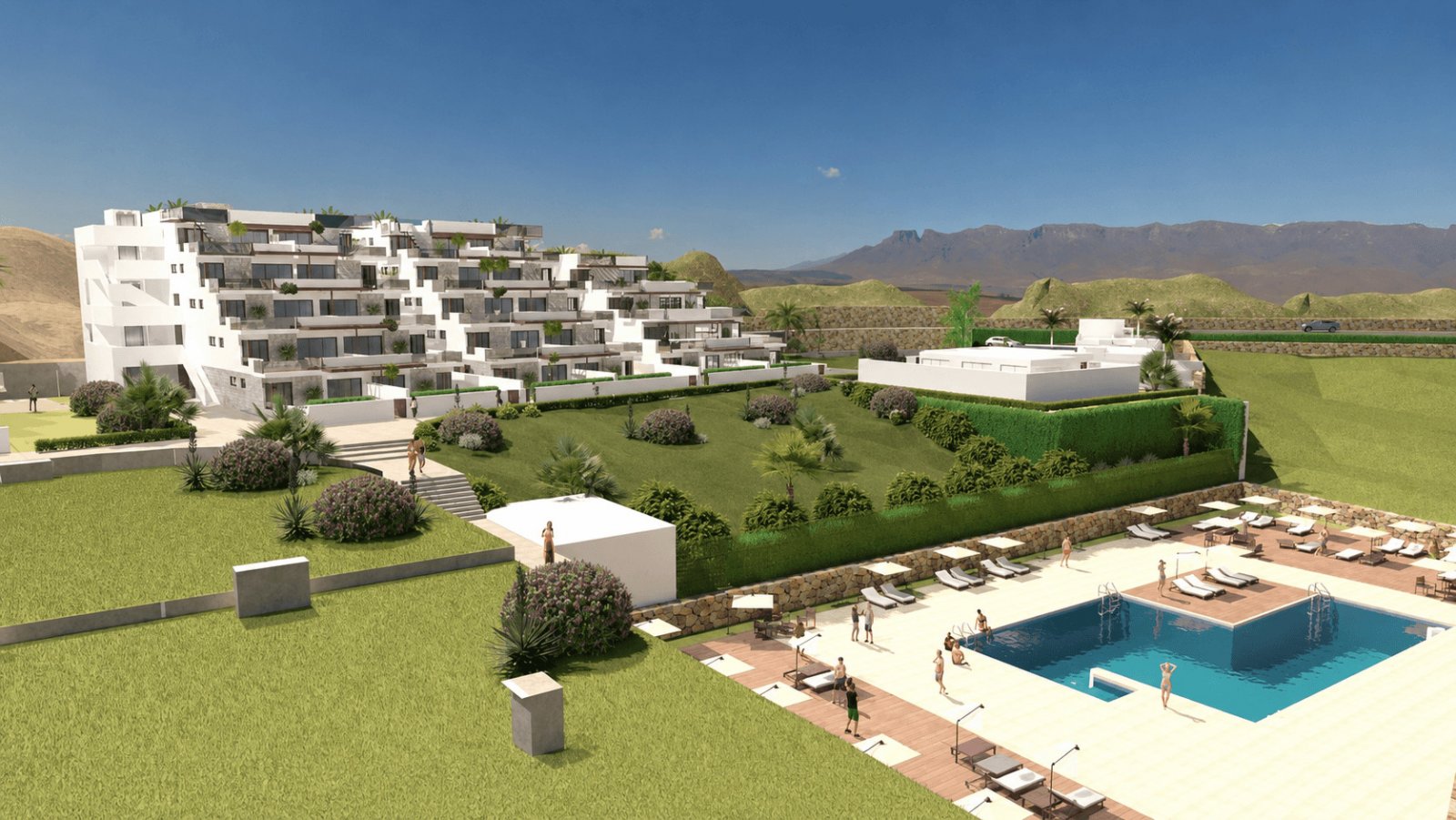 Exklusive Wohnungen mit Meerblick in Vera Playa