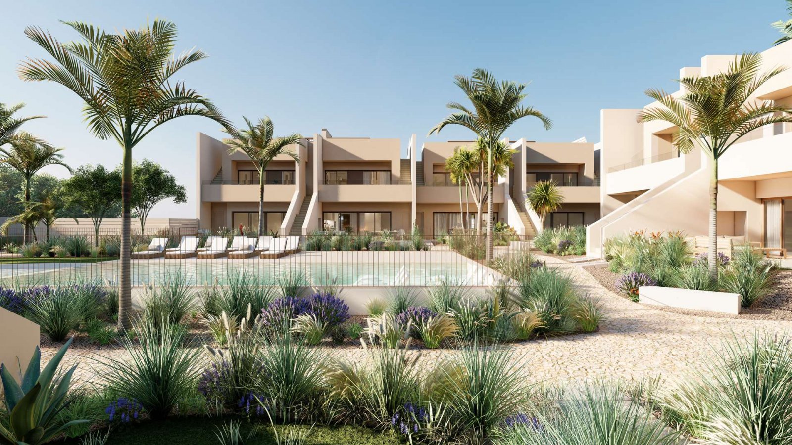 Moderne Bungalows und Penthäuser im exklusiven Roda Golf Resort