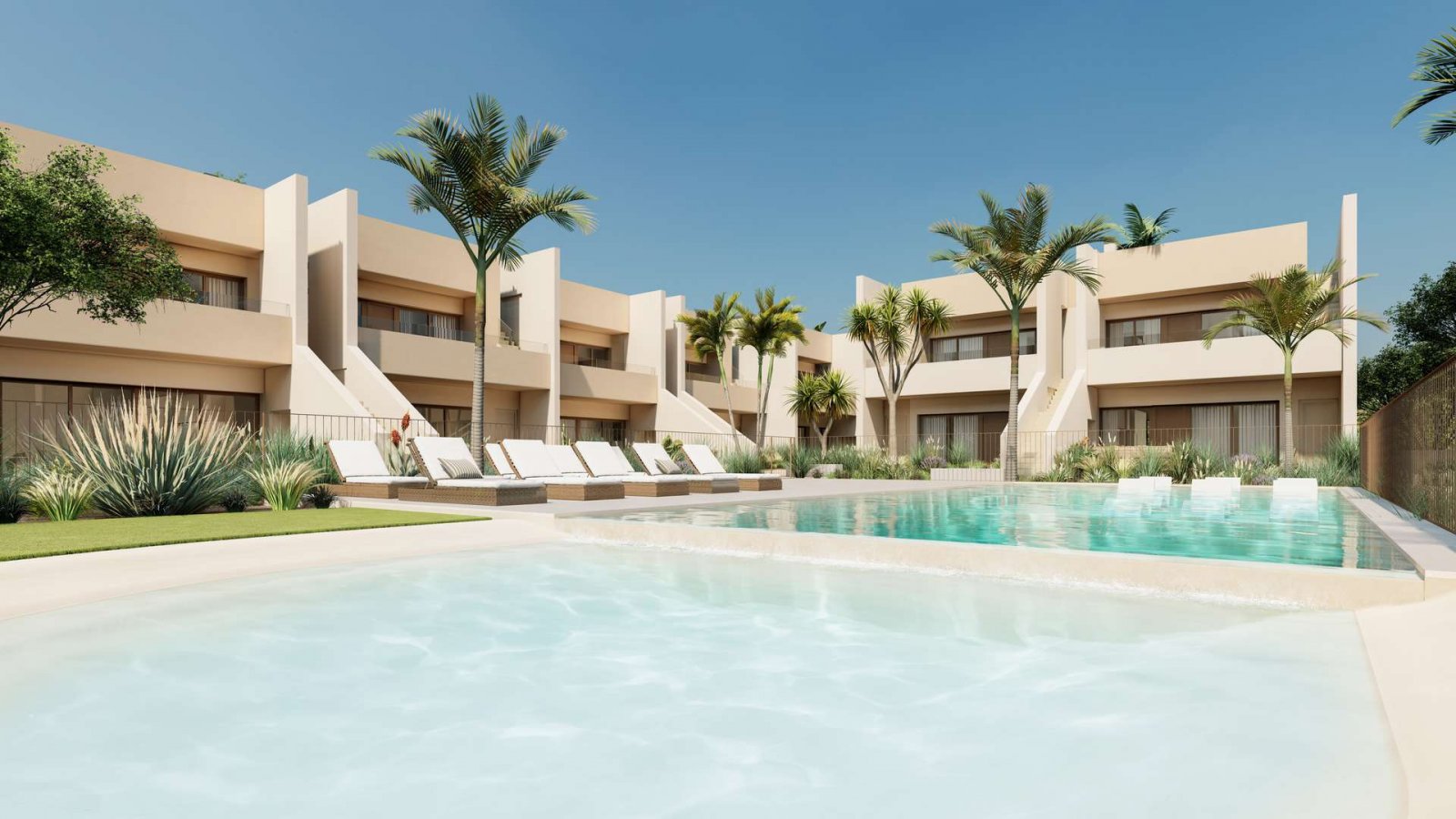San Javier : Moderne Bungalows und Penthäuser im exklusiven Roda Golf Resort 