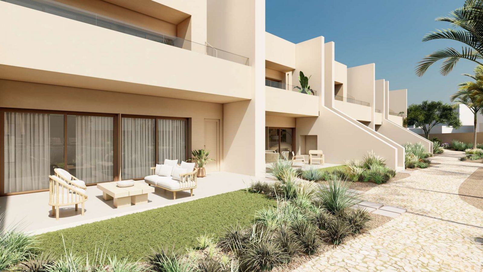 Moderne Bungalows und Penthäuser im exklusiven Roda Golf Resort