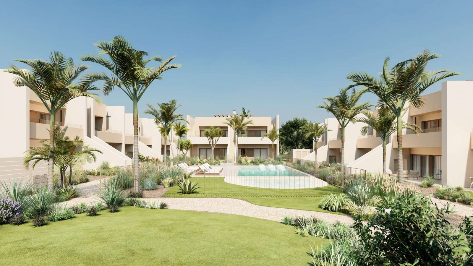 Moderne Bungalows und Penthäuser im exklusiven Roda Golf Resort