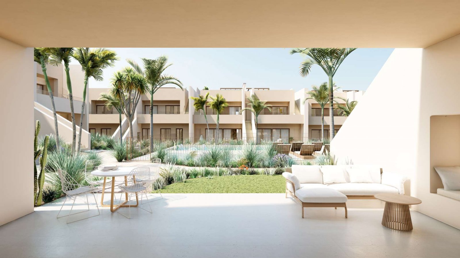 Moderne Bungalows und Penthäuser im exklusiven Roda Golf Resort