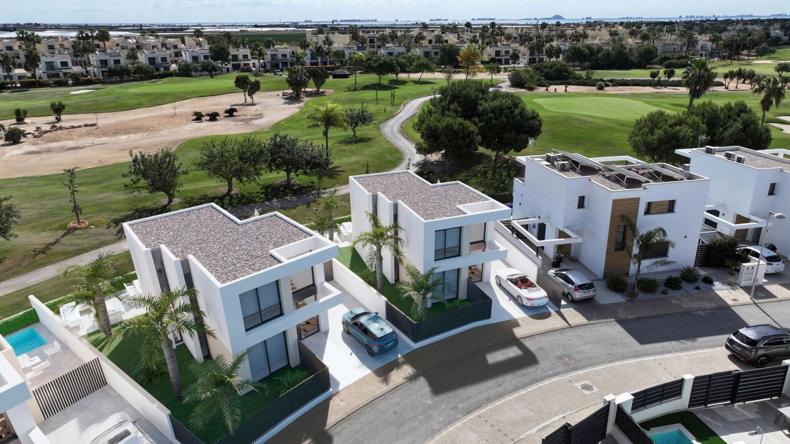Moderne Villa in erster Golflinie im exklusiven Roda Golf Resort