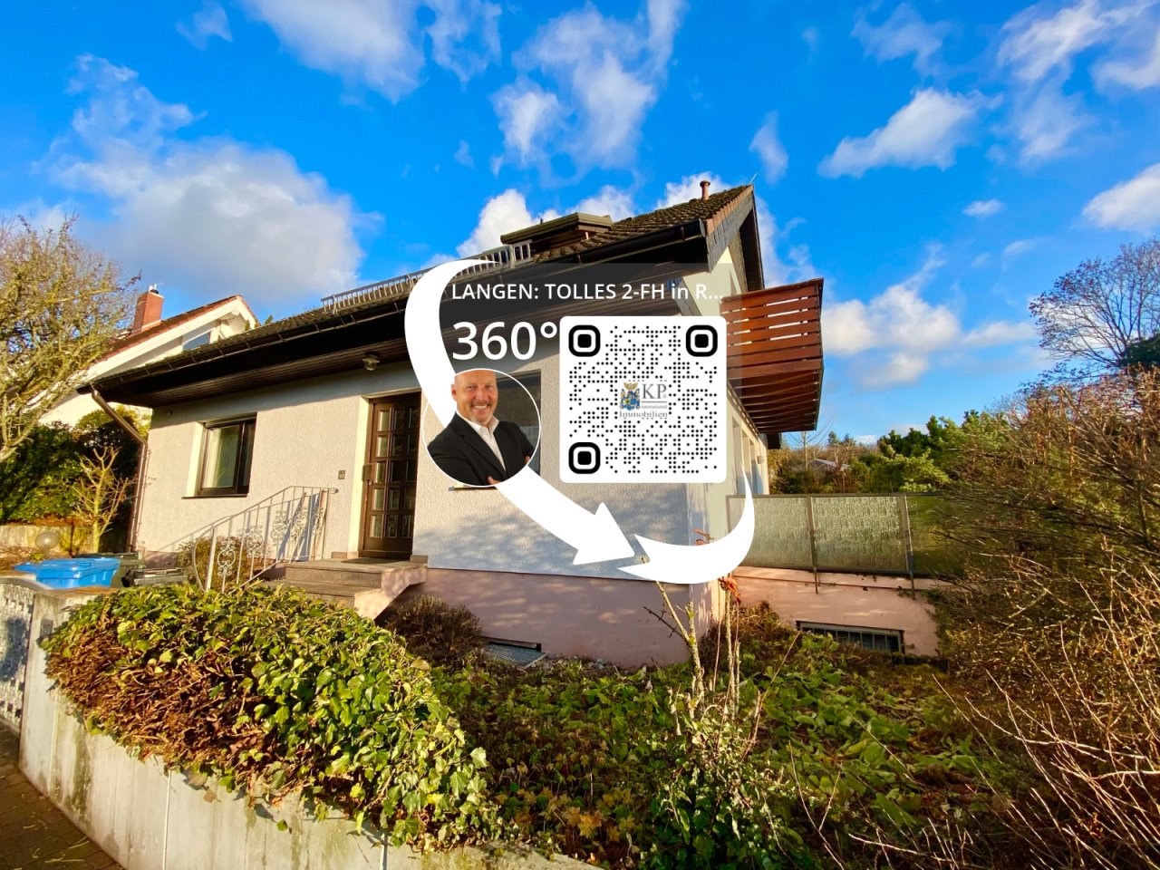 Langen: ***VERKAUFT*** LANGEN: SCHÖNES 2-FH IN DIREKTER PARK- UND WALDRANDLAGE AM STEINBERG 