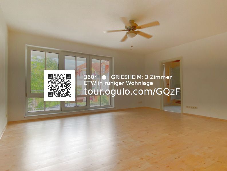 Griesheim: ***VERKAUFT***KPI IMMOBILIEN - Schöne helle 3 Zimmerwohnung mit Bad, Balkon, EBK und 2 Stellplätzen*** 