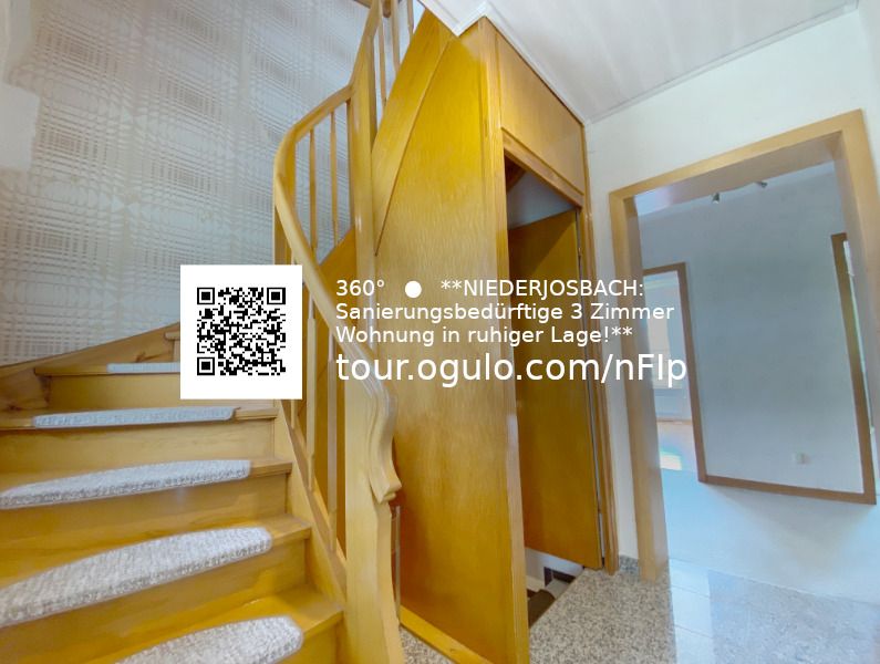Eppstein: ***VERKAUFT***NIEDERJOSBACH: 2 schöne Eigentumswohnungen zum Sanieren im EG und OG*** 