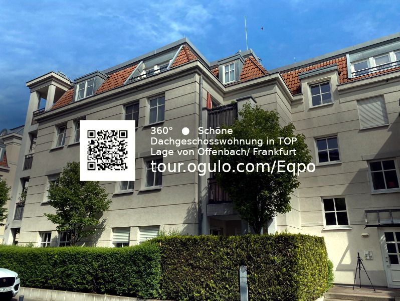 Offenbach: ***VERKAUFT***TOLLE DG-WOHNUNG IN OFFENBACH - FUSSLAEUFIG ZUM ZENTRUM UND DER S-BAHN NACH FFM*** 