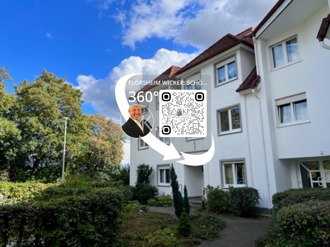 Flörsheim: ***VERKAUFT***   FLÖRSHEIM WICKER: SCHÖNE 2-ZIMMER WOHNUNG MIT TERRASSE, GARTEN UND TG-PARKPLATZ*** 