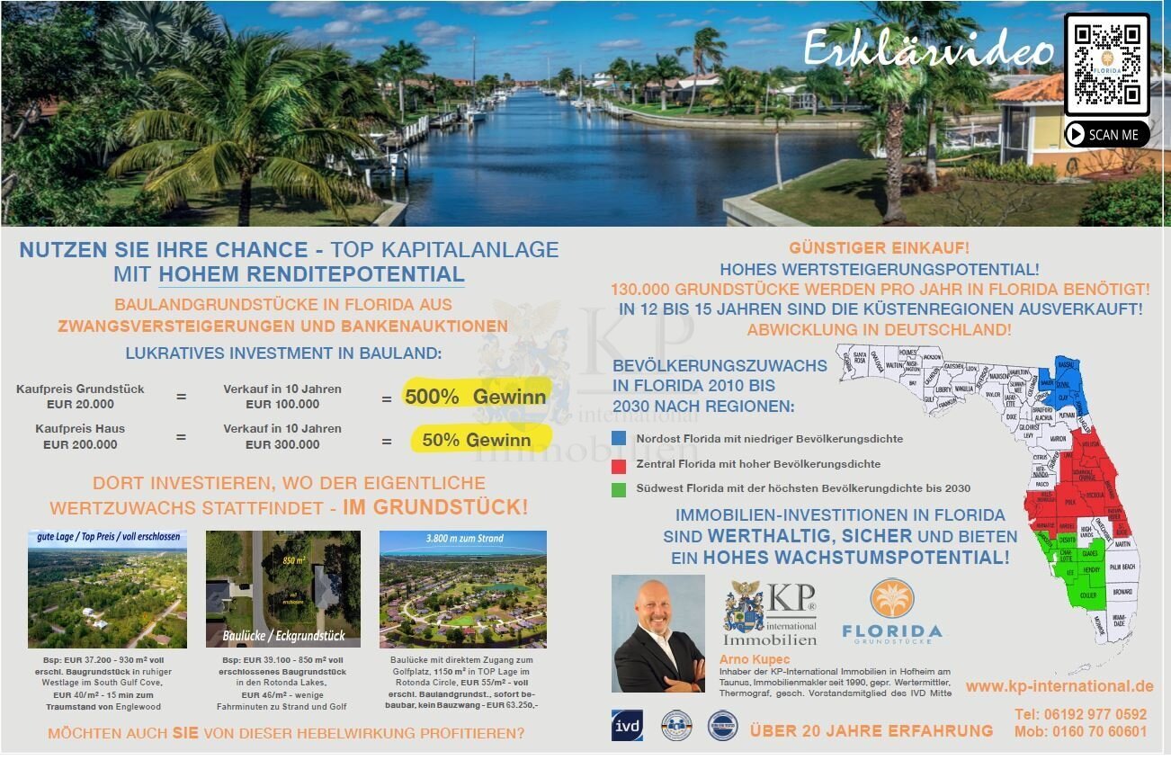 FLORIDA GRUNDSTÜCKE INFO FLORIDA GRUNDSTÜCKE INFO