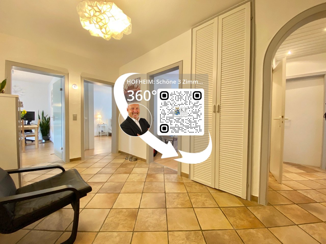 Hofheim: ***VERKAUFT***HOFHEIM: SCHÖNE 3 ZIMMER ETW MIT EBK, BALKON UND GARAGE - ZENTRUMSNAH** 