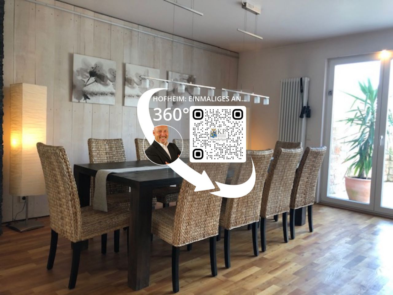 Hofheim am Taunus: **VERKAUFT** HOFHEIM: AUSSERGEWÖHNLICHES ANWESEN mit 2 EFH, LAGER-/ PRODUKTIONSHALLE und VIEL LAND ! 