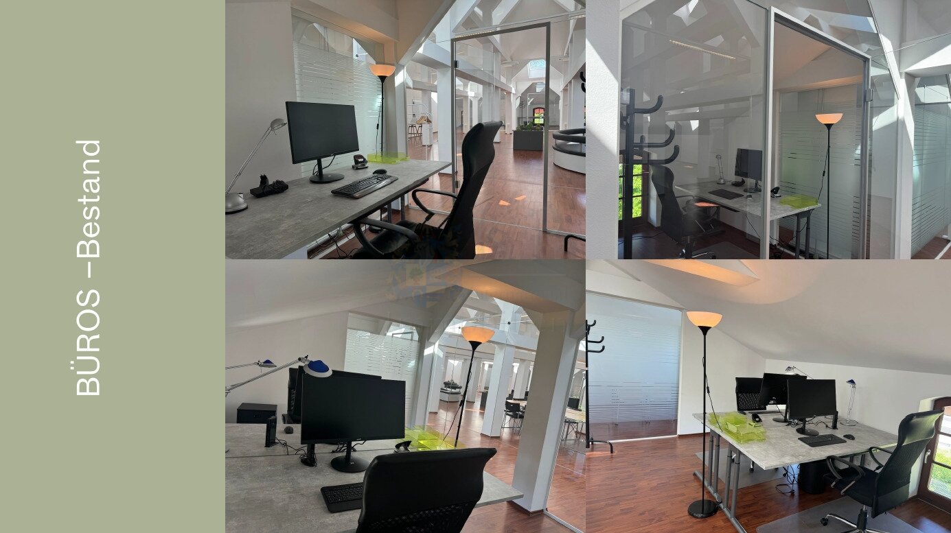 Loft-Büro in Co-Working 10 bis 300qm, Design, außergewöhnlich