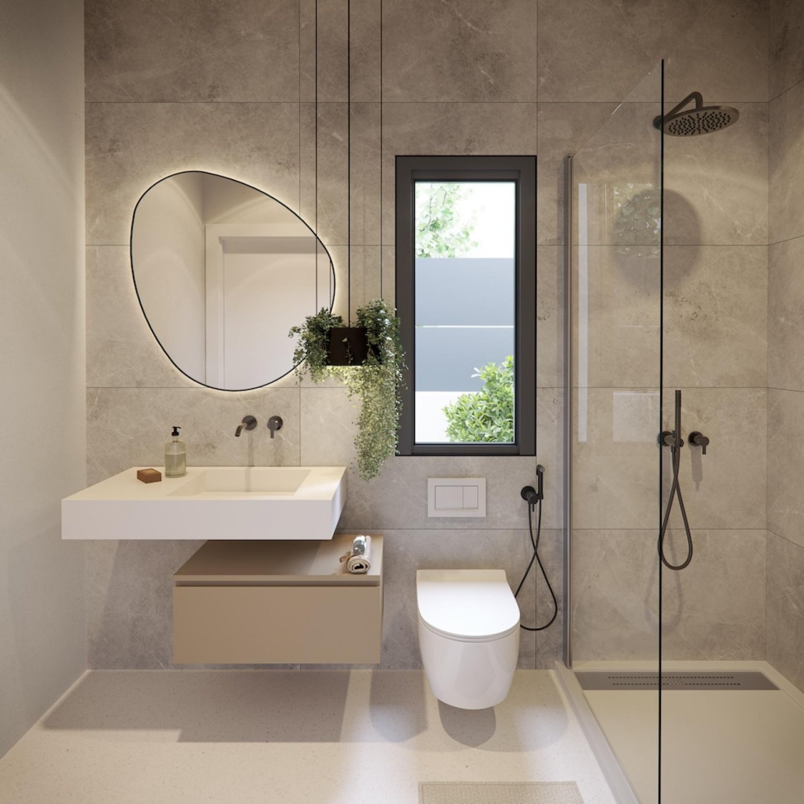 Moderne Bungalow-Villa mit Pooloption