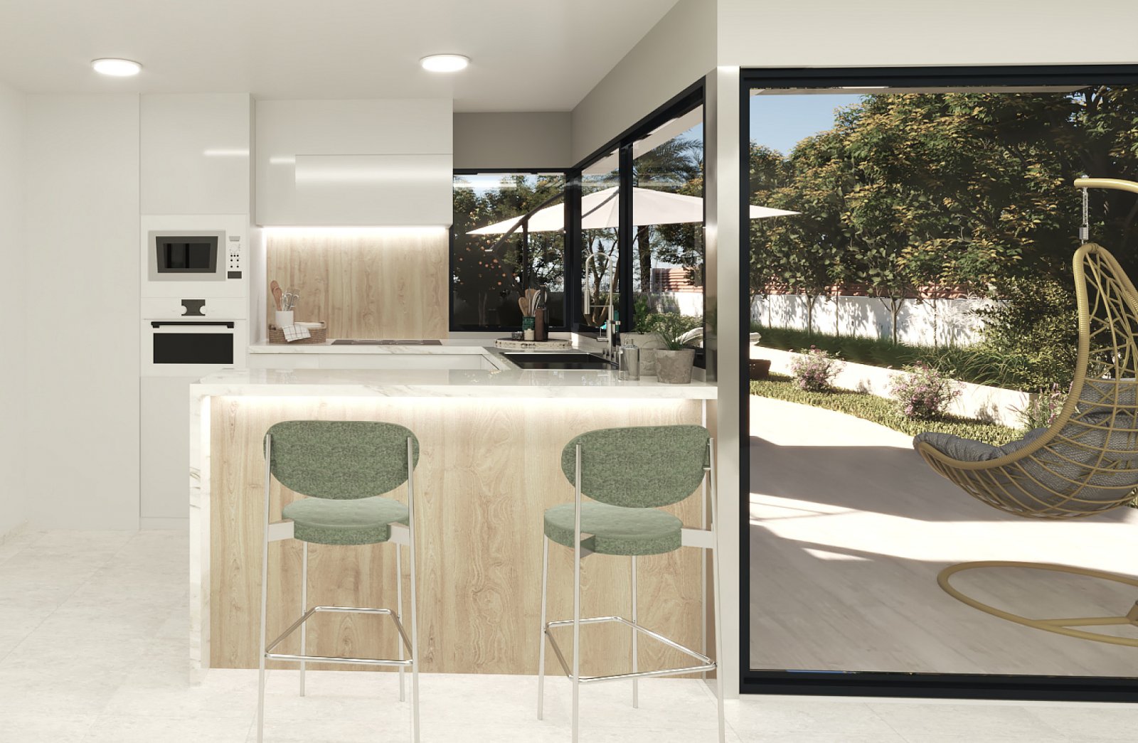 <p>Terraced villa provided with 3 Bedrooms and 3 Bathrooms, optional swimming pool and parking space on own plot. </p><p>Discover these beautiful m...