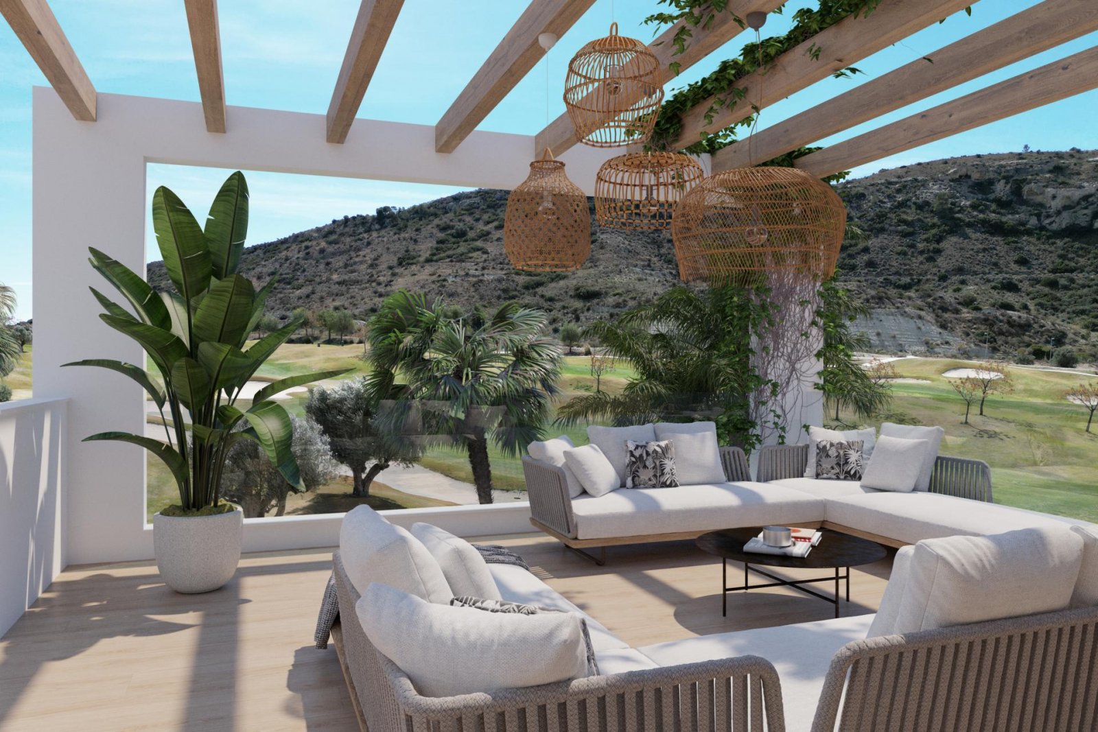 <p>Villa provided with 4 Bedrooms and 3 Bathrooms, private swimming pool and private garage. </p><p>Luxury villa on golf domain, only 15 minutes fr...