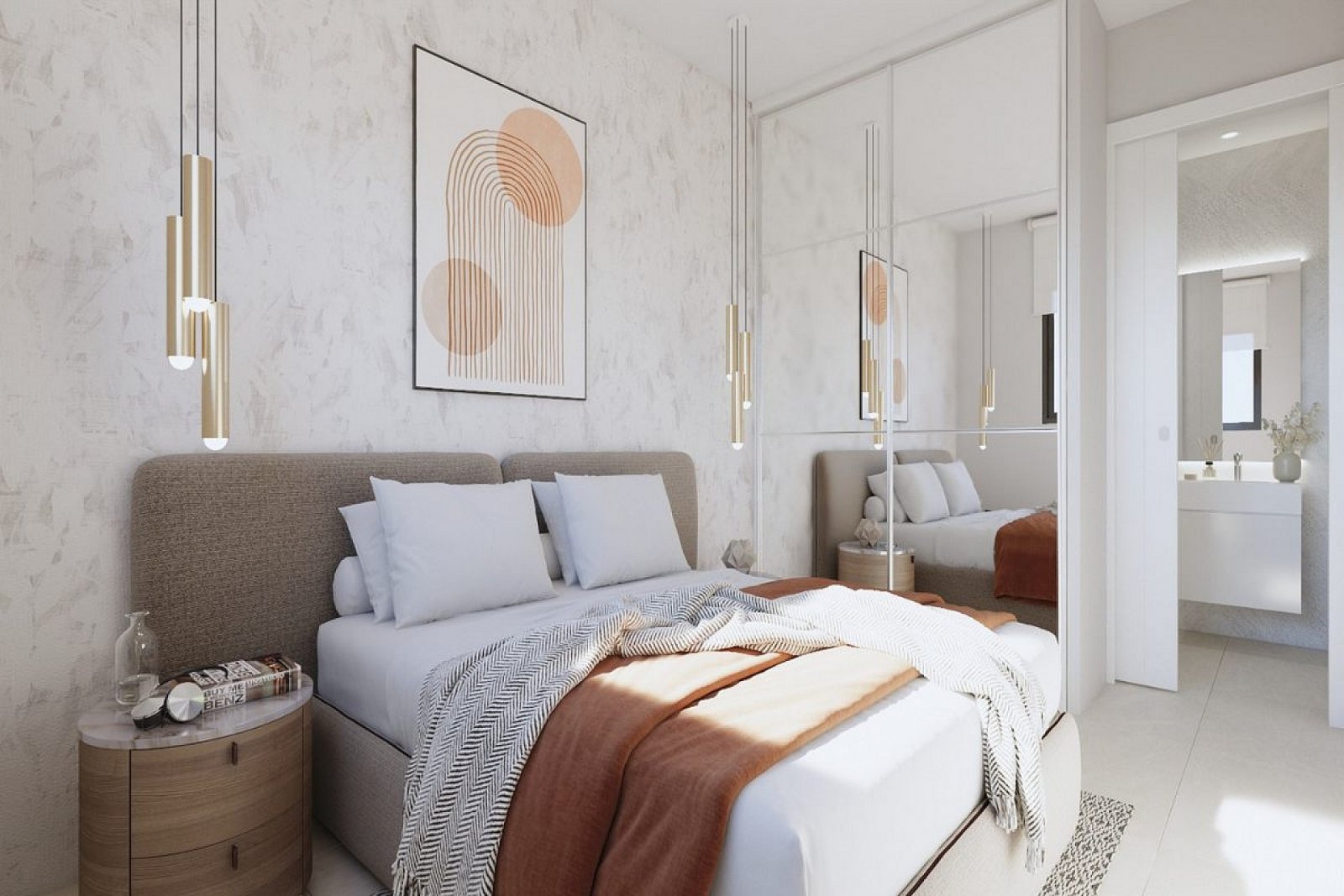 <p>Apartment with terrace provided with 2 Bedrooms and 2 Bathrooms, communal swimming pool and parking spot. </p>