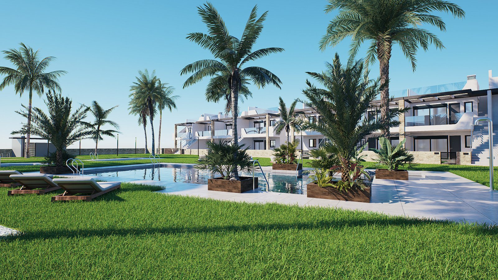 Hochwertige Apartments mit Solarium, Pool und Tiefgaragenstellplatz