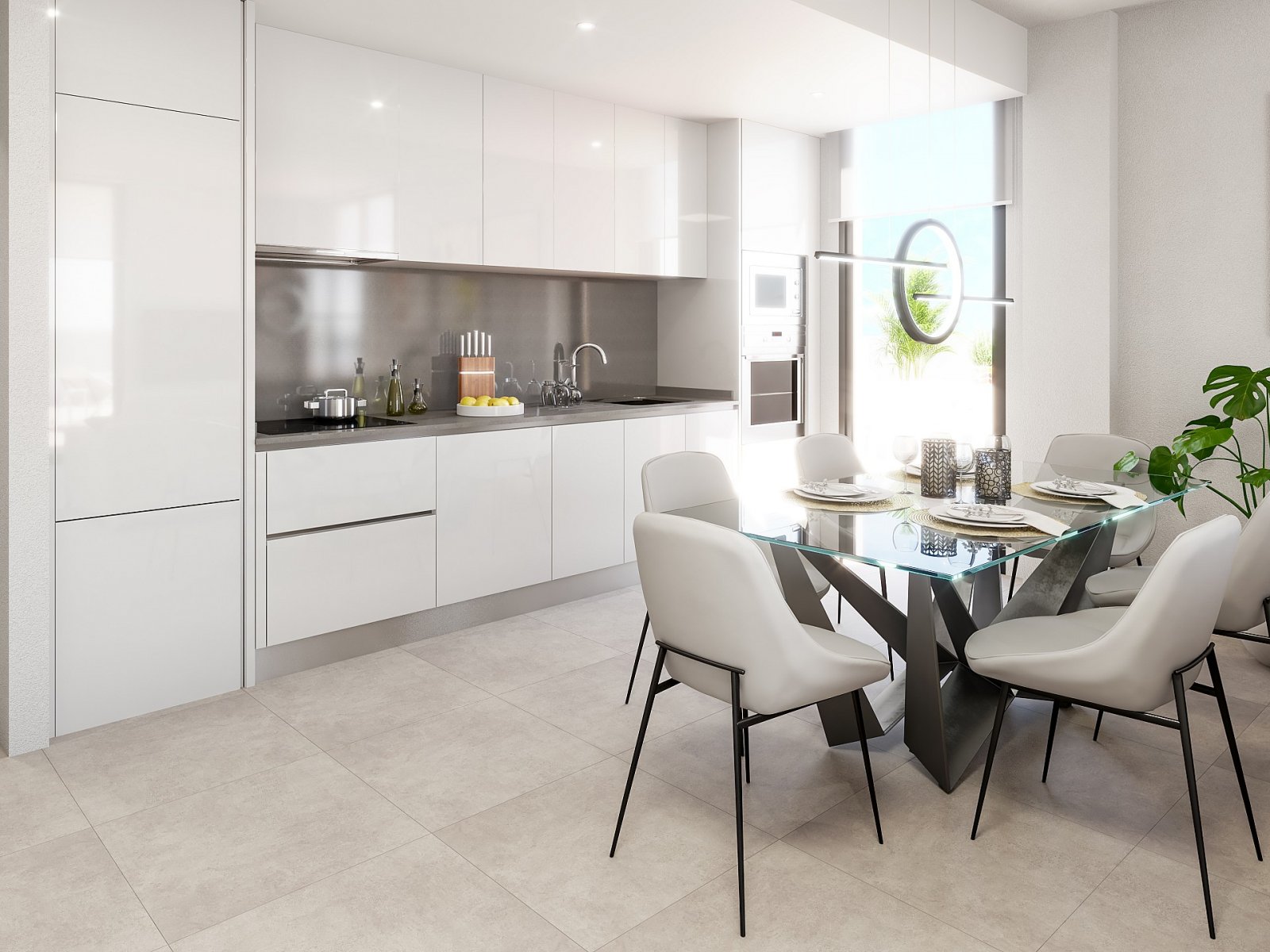 <p>Apartment with garden provided with 2 Bedrooms and 2 Bathrooms, inside & outside swimming pool and underground parking space with storage room. ...