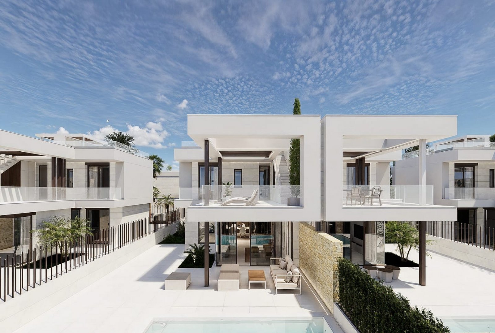 <p>Villa provided with 3 Bedrooms and 3 Bathrooms, optional swimming pool and parking space on own plot. </p><p>The homes are located just 700 metr...