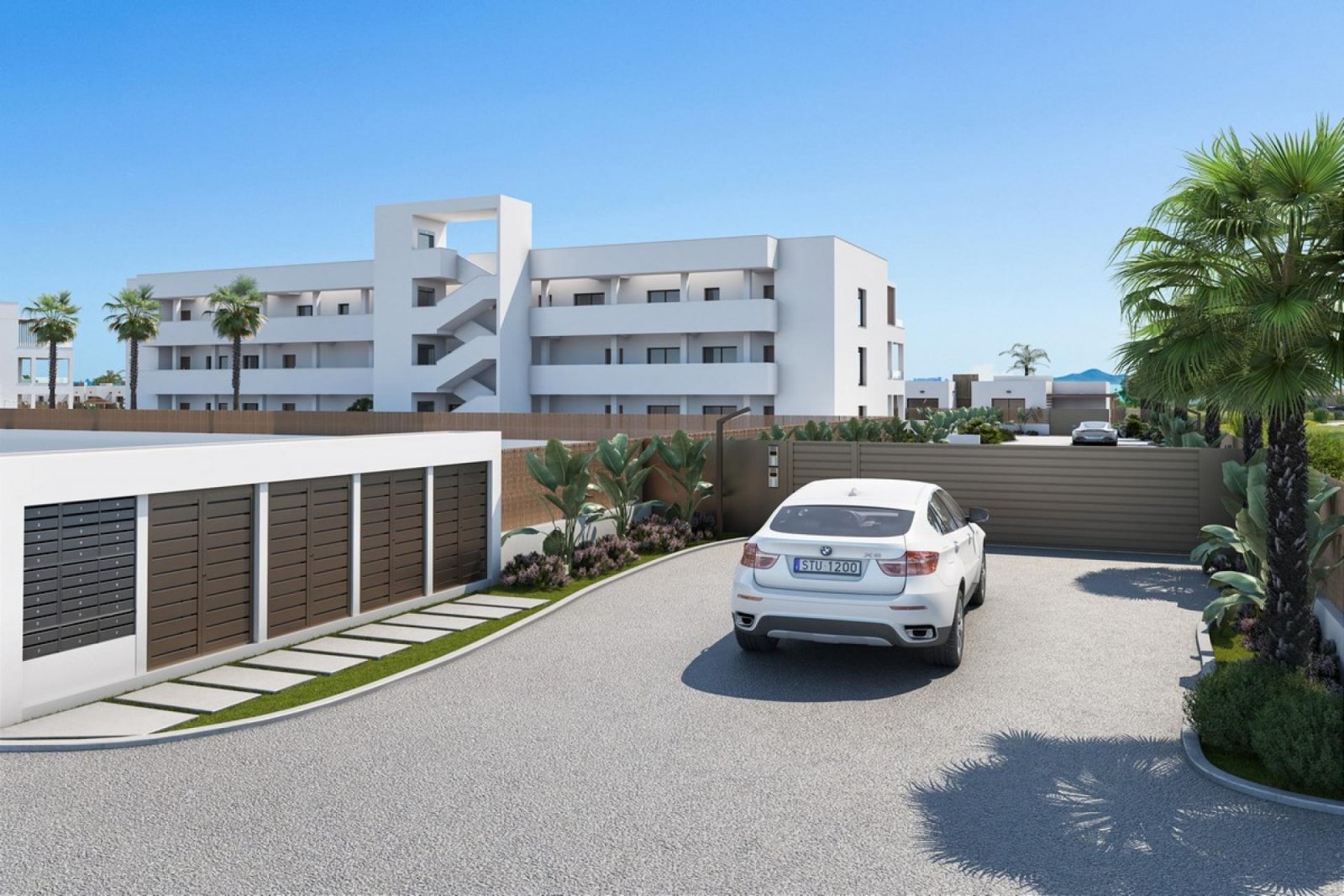 <p>Apartments - solarium provided with 3 Bedrooms and 2 Bathrooms, communal swimming pool and underground parking space with storage room. </p><p>T...