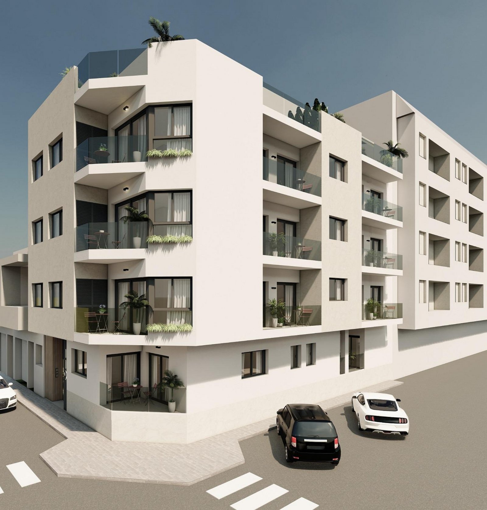 <p>Apartment with terrace provided with 2 Bedrooms and 2 Bathrooms, no swimming pool and ample parking space around the project.. </p><p>Guardamar ...