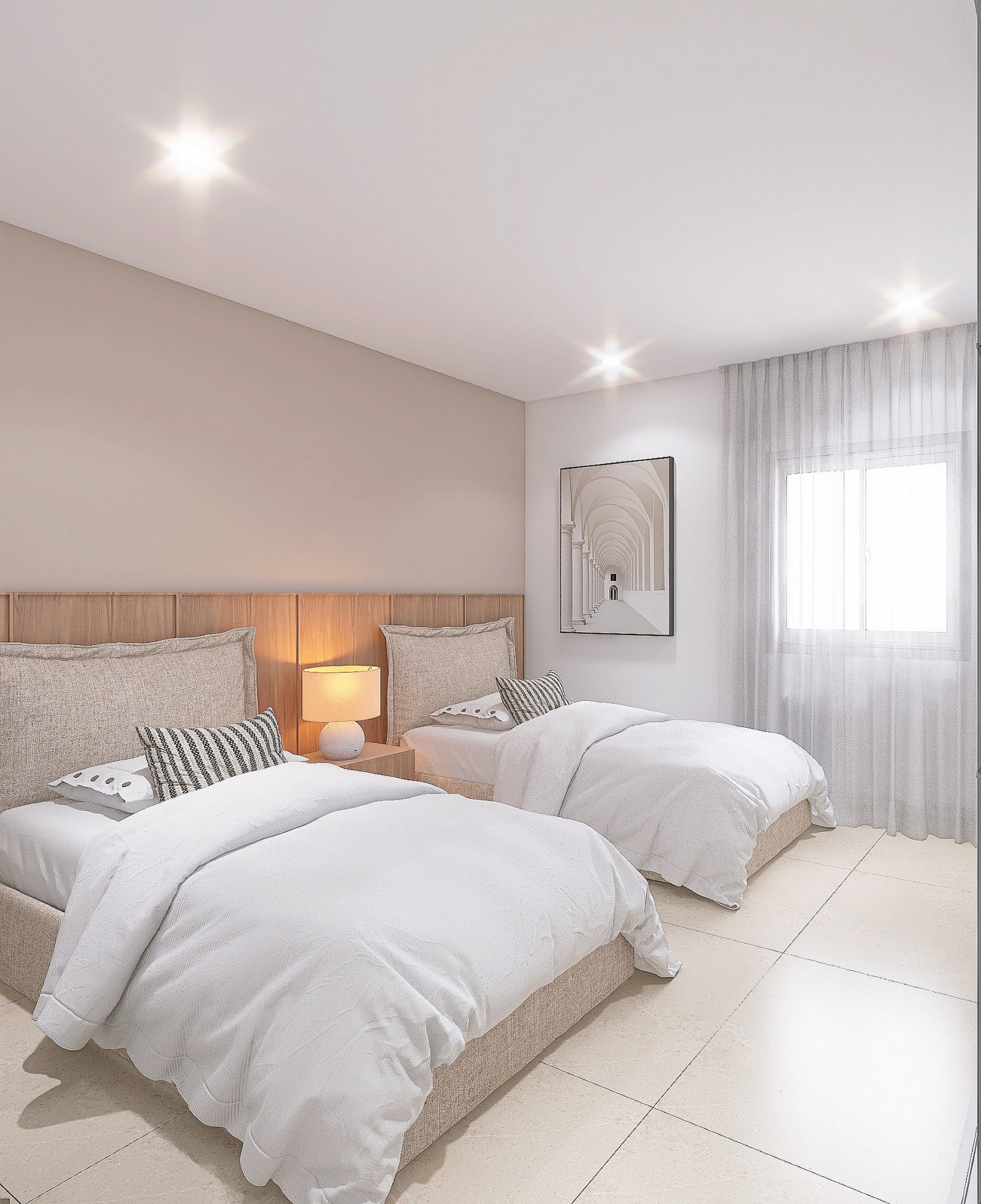 <p>Terraced villa provided with 4 Bedrooms and 3 Bathrooms, optional swimming pool and private garage. </p><p>These architecturally refined townhom...