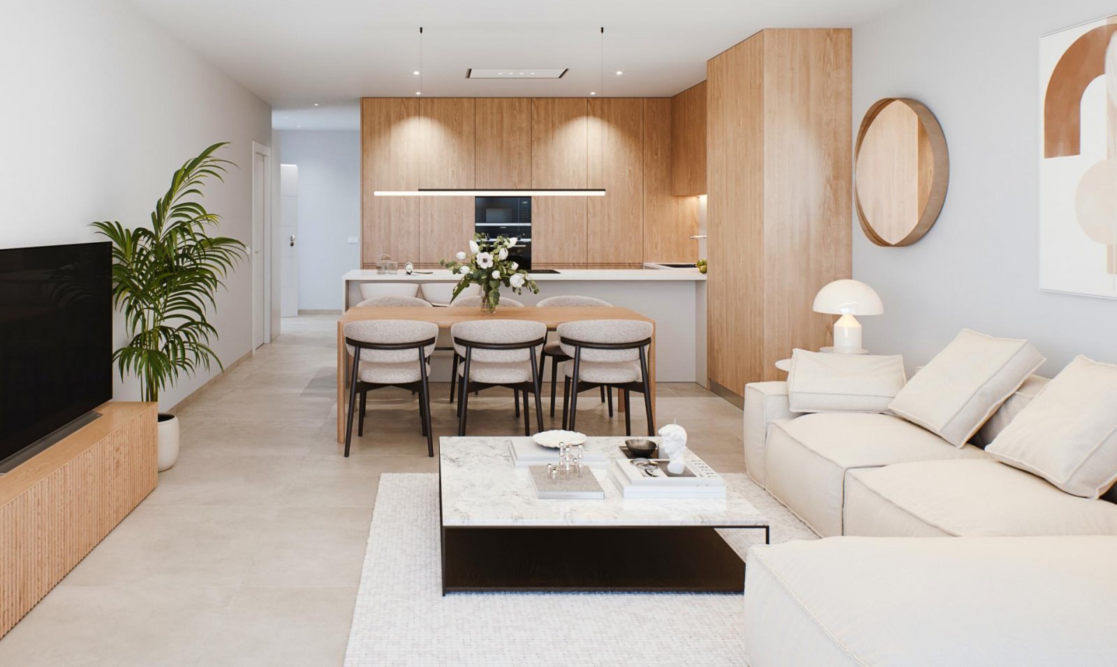 <p>Apartment with terrace provided with 2 Bedrooms and 2 Bathrooms, communal swimming pool and underground parking space. </p><p>Spacious apartment...