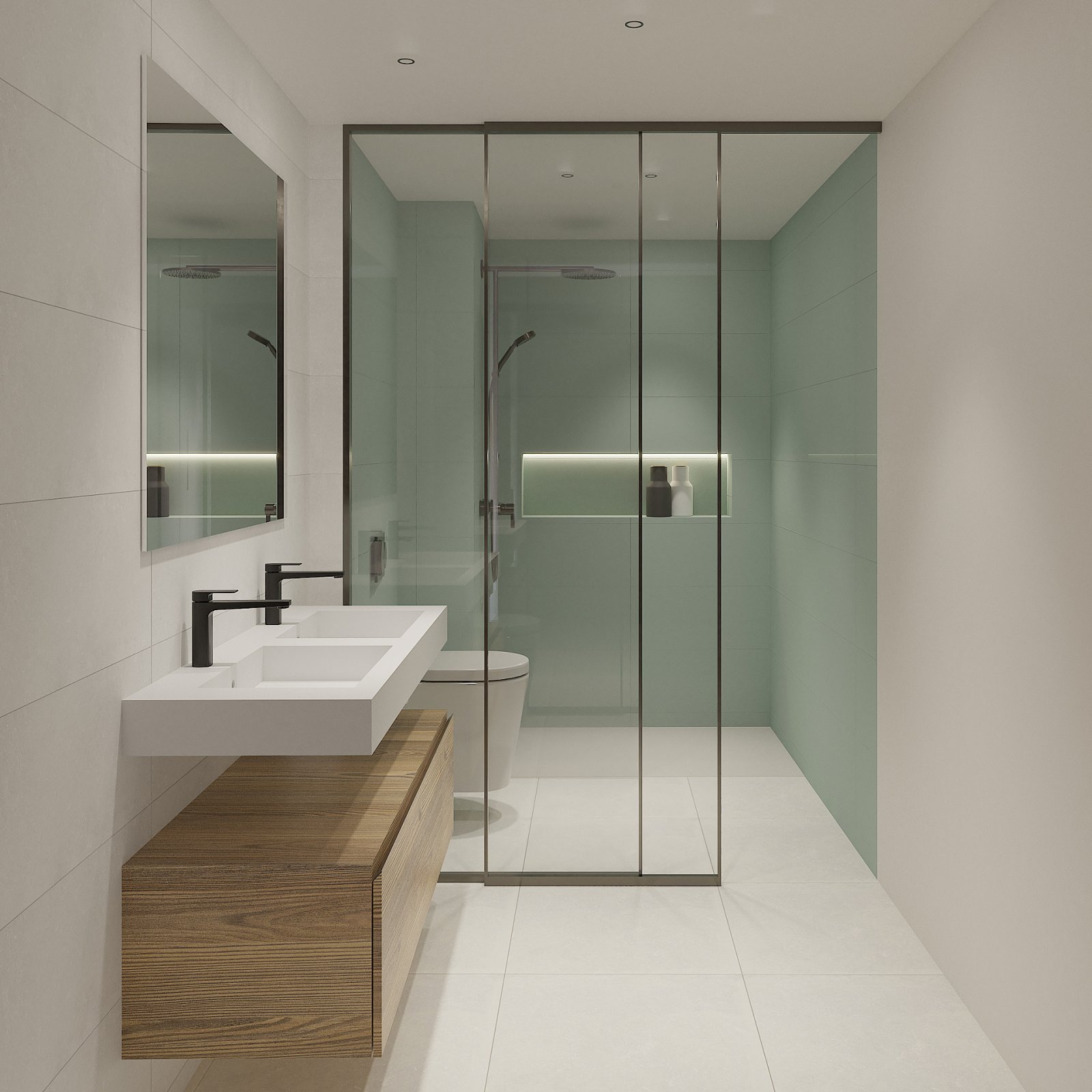 <p>Apartment with garden provided with 2 Bedrooms and 2 Bathrooms, communal swimming pool and underground parking space. </p><p>The ground floor ap...