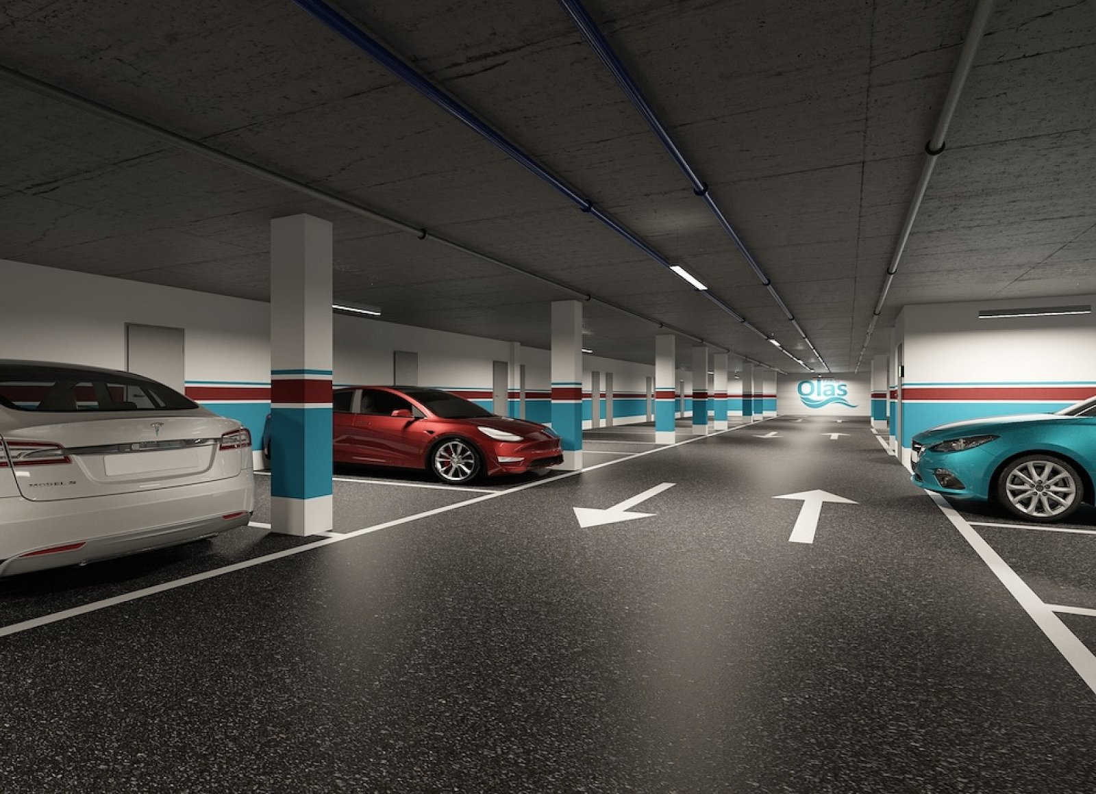 <p>Apartment with terrace provided with 3 Bedrooms and 2 Bathrooms, communal swimming pool and optional underground parking & storage room. </p><p>...