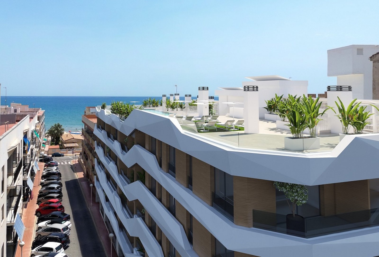 <p>Apartment with terrace provided with 2 Bedrooms and 2 Bathrooms, communal swimming pool and optional underground parking & storage room. </p><p>...
