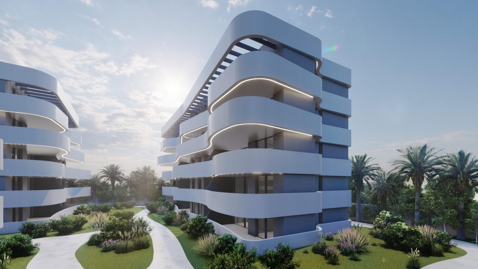 <p>Apartment with terrace provided with 2 Bedrooms and 2 Bathrooms, communal swimming pool and underground parking space. </p><p>Latest tech to kee...