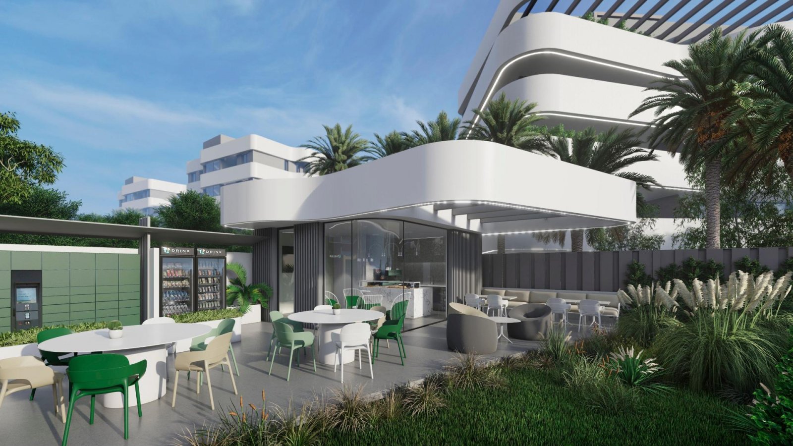 <p>Apartment with terrace provided with 2 Bedrooms and 2 Bathrooms, communal swimming pool and underground parking space. </p><p>Latest tech to kee...