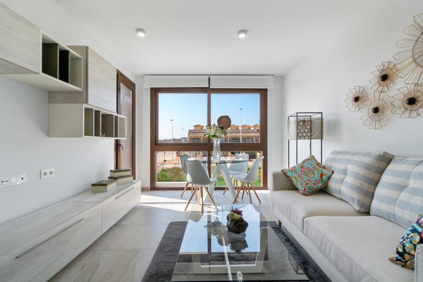 <p>Apartments - solarium provided with 2 Bedrooms and 2 Bathrooms, communal swimming pool and parking space on own plot. </p><p>Discover the perfec...