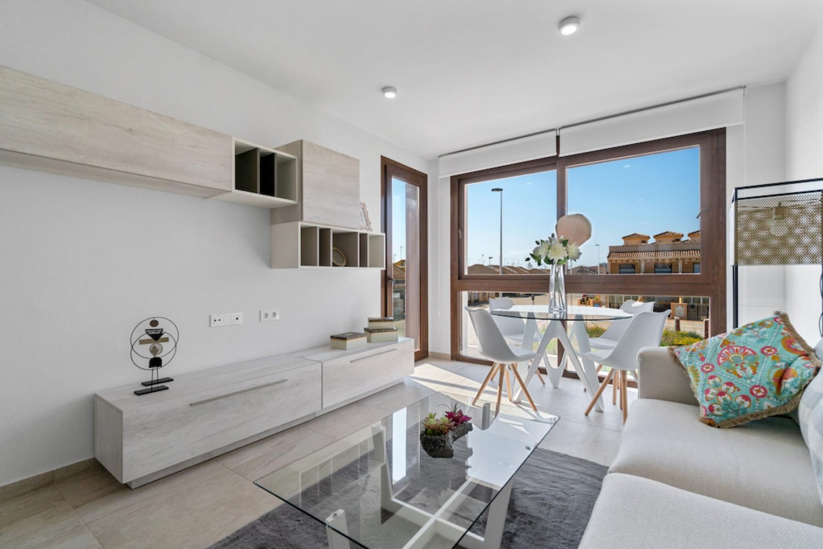 <p>Apartments - solarium provided with 2 Bedrooms and 2 Bathrooms, communal swimming pool and parking space on own plot. </p><p>Discover the perfec...