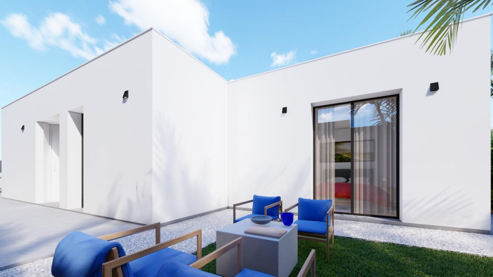 <p>Villa provided with 2 Bedrooms and 2 Bathrooms, private swimming pool and parking space on own plot. </p><p>Modern ready-to-use villa 200m from ...