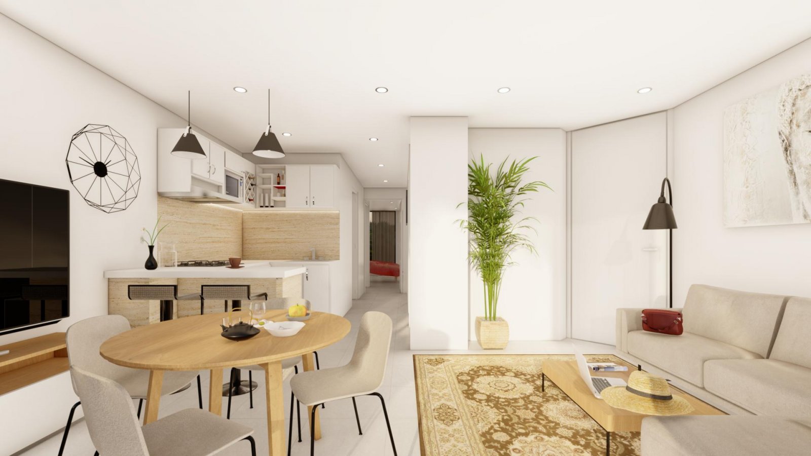 <p>Villa provided with 2 Bedrooms and 2 Bathrooms, private swimming pool and parking space on own plot. </p><p>Modern ready-to-use villa 200m from ...