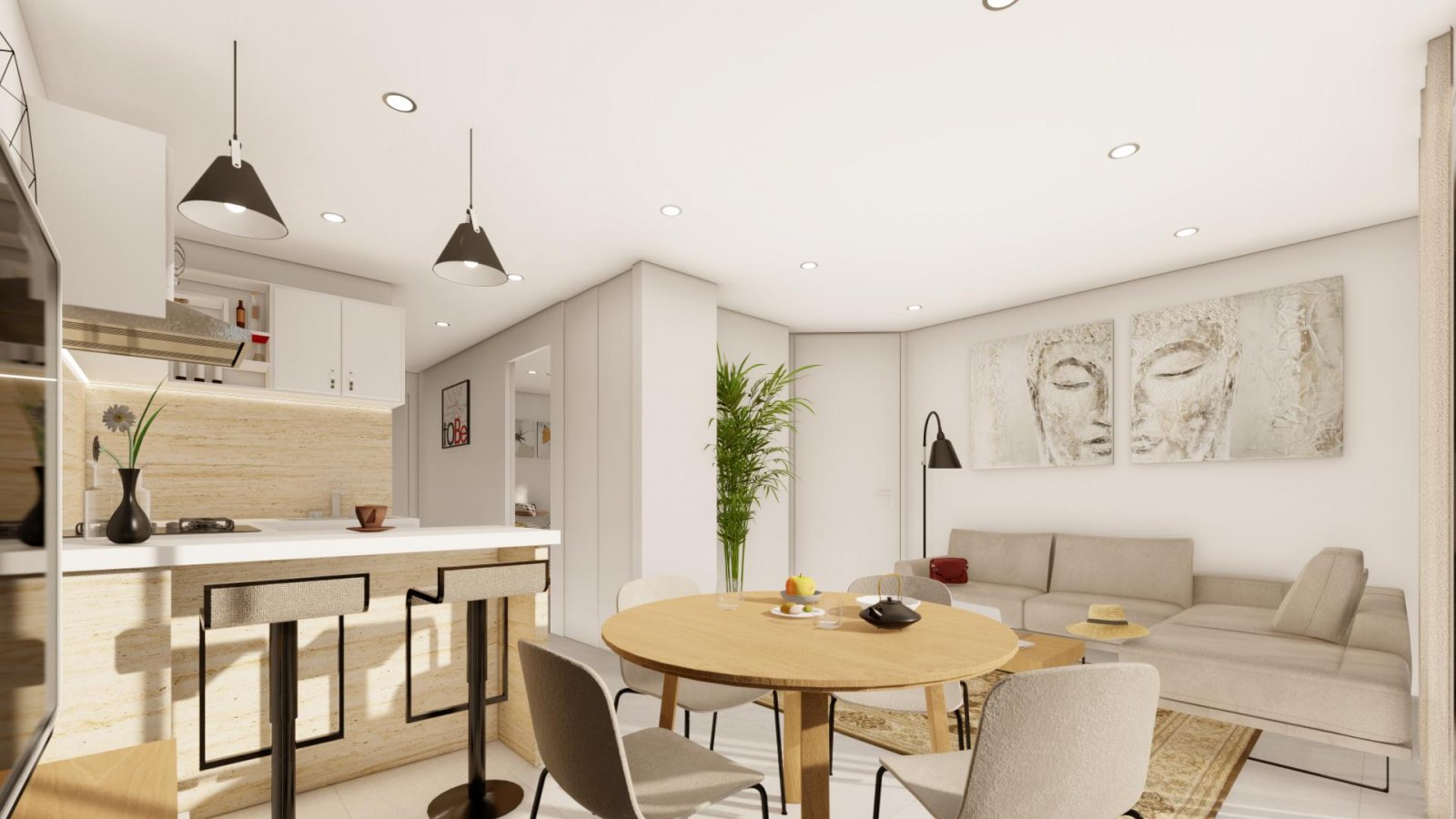 <p>Villa provided with 2 Bedrooms and 2 Bathrooms, private swimming pool and parking space on own plot. </p><p>Modern ready-to-use villa 200m from ...