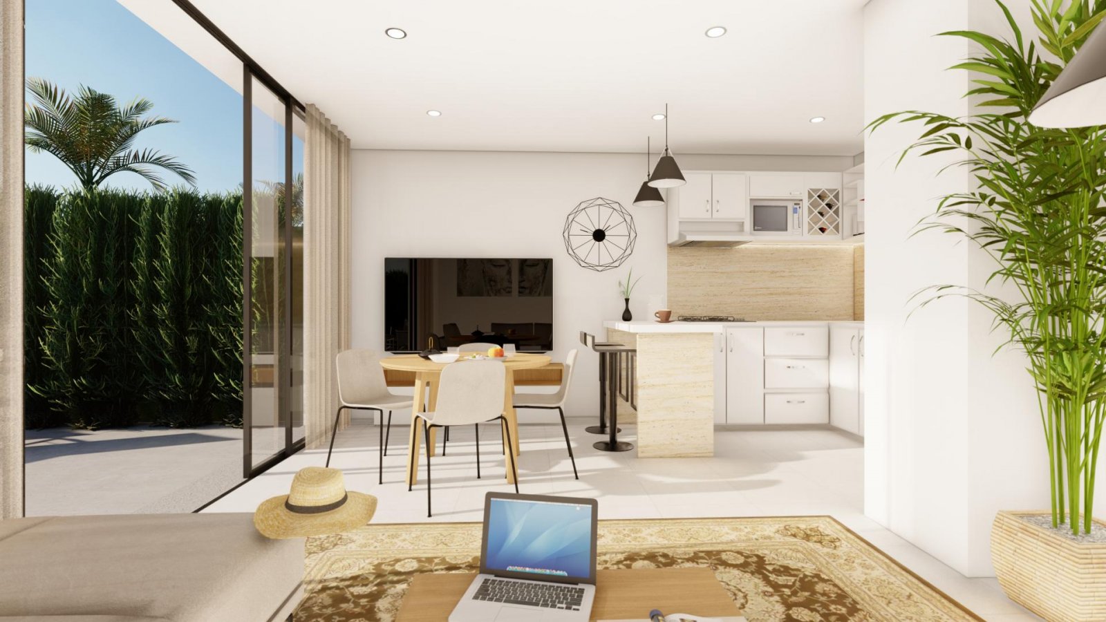 <p>Villa provided with 2 Bedrooms and 2 Bathrooms, private swimming pool and parking space on own plot. </p><p>Modern ready-to-use villa 200m from ...