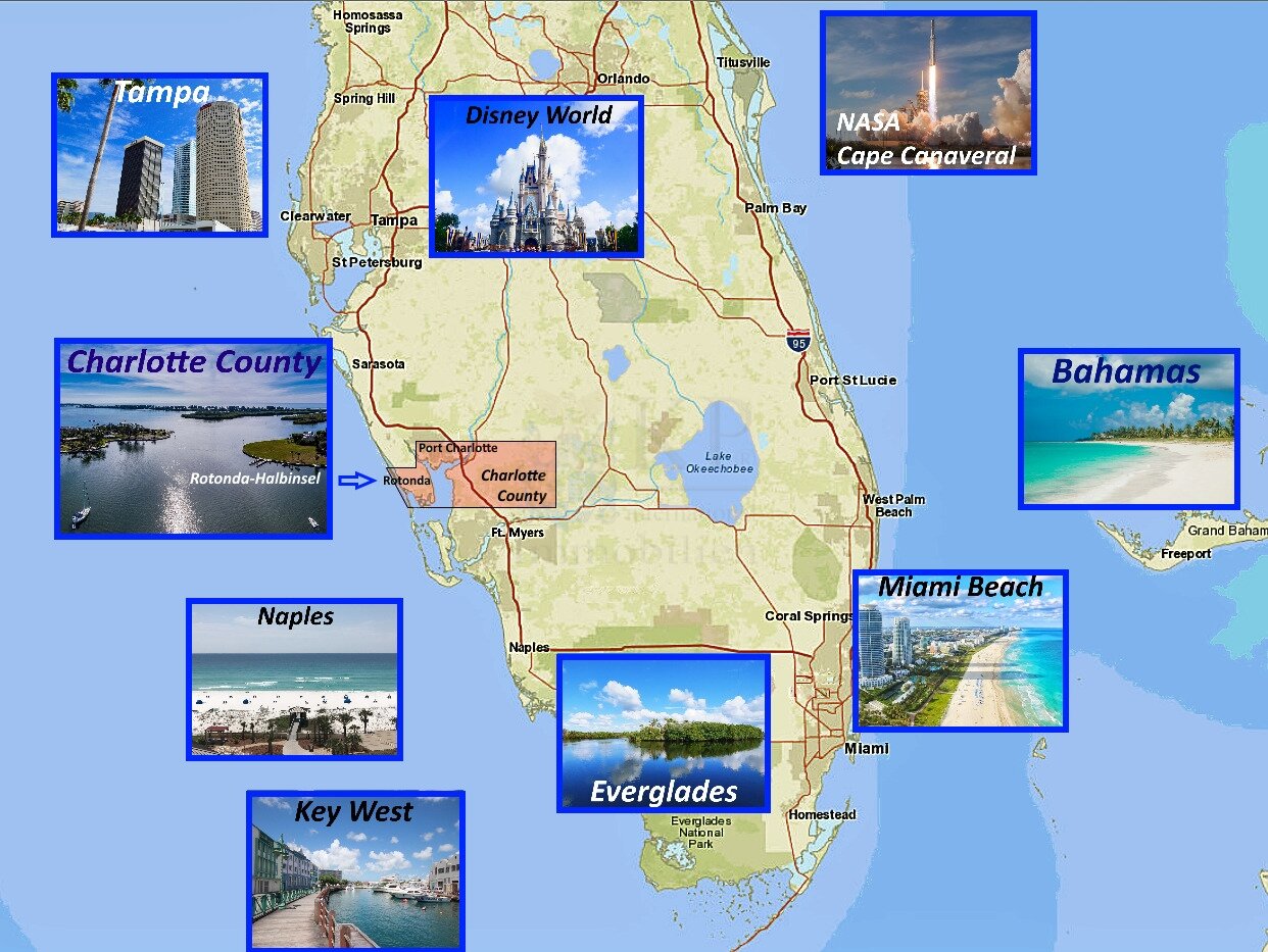 EUR 49/m² - WSG – Investition mit Aussicht – Wassergrundstück in Florida