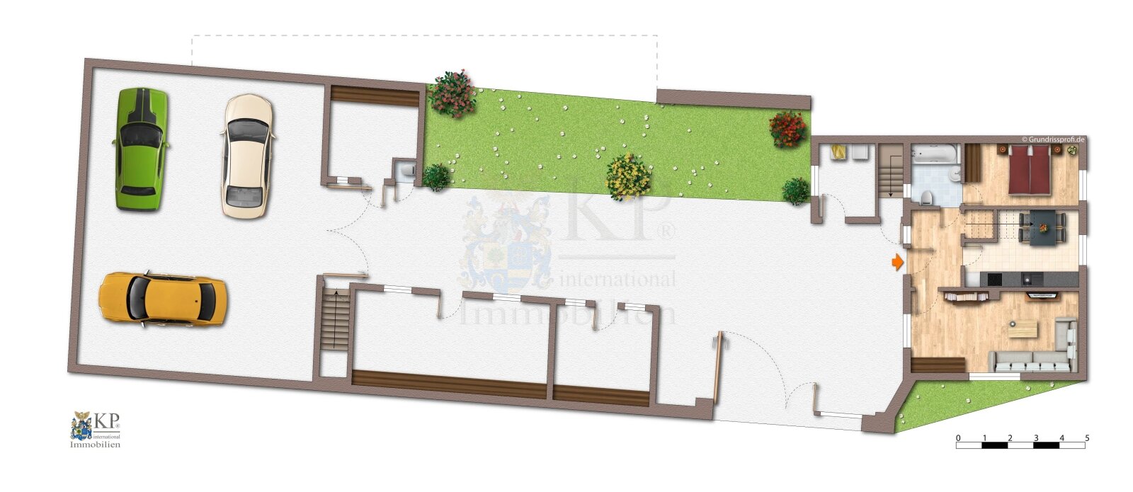 ERBENHEIM: SPACIOUS PROPERTY WITH BARN IN A QUIET CENTRAL LOCATION